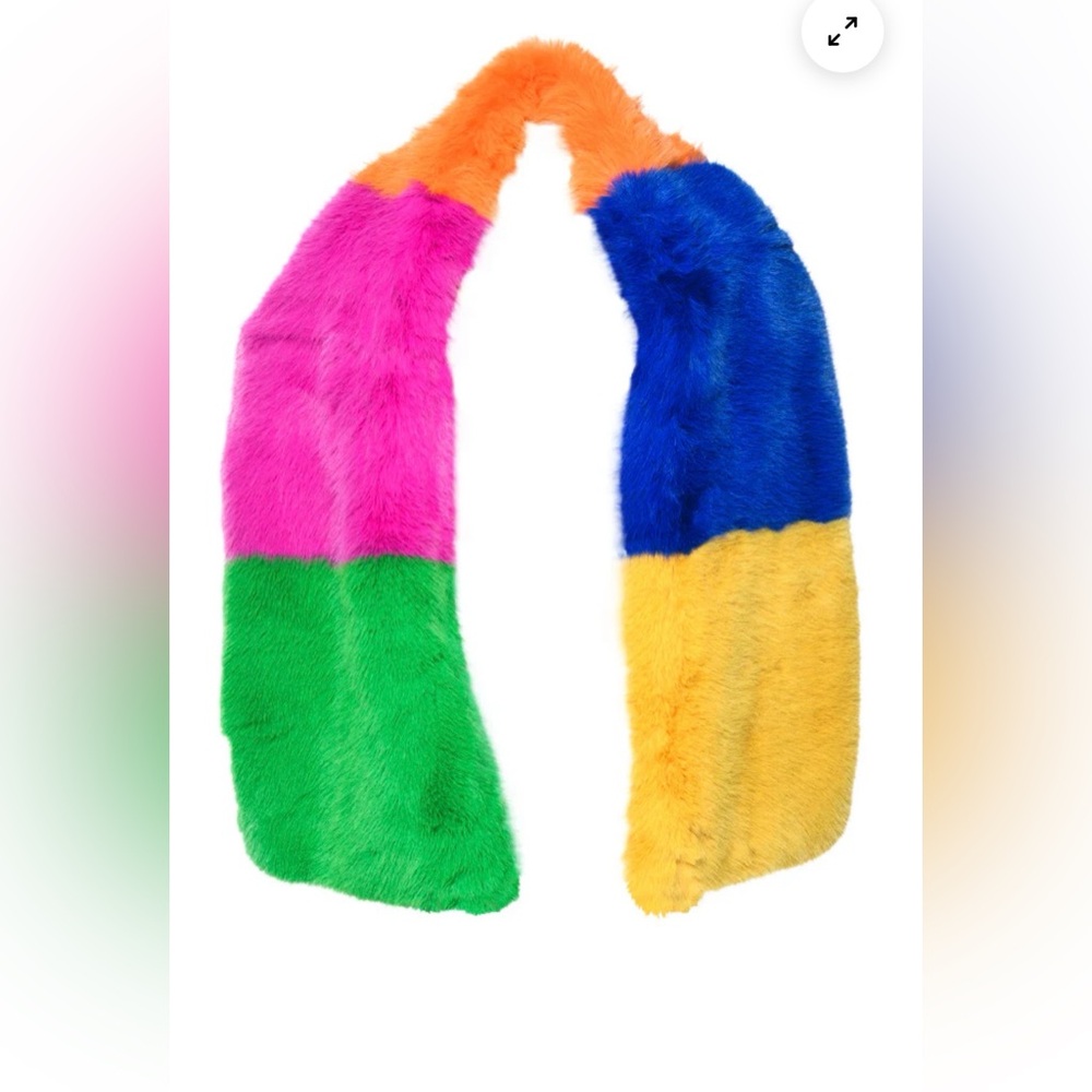 FUR MULTI COLOR SCARF